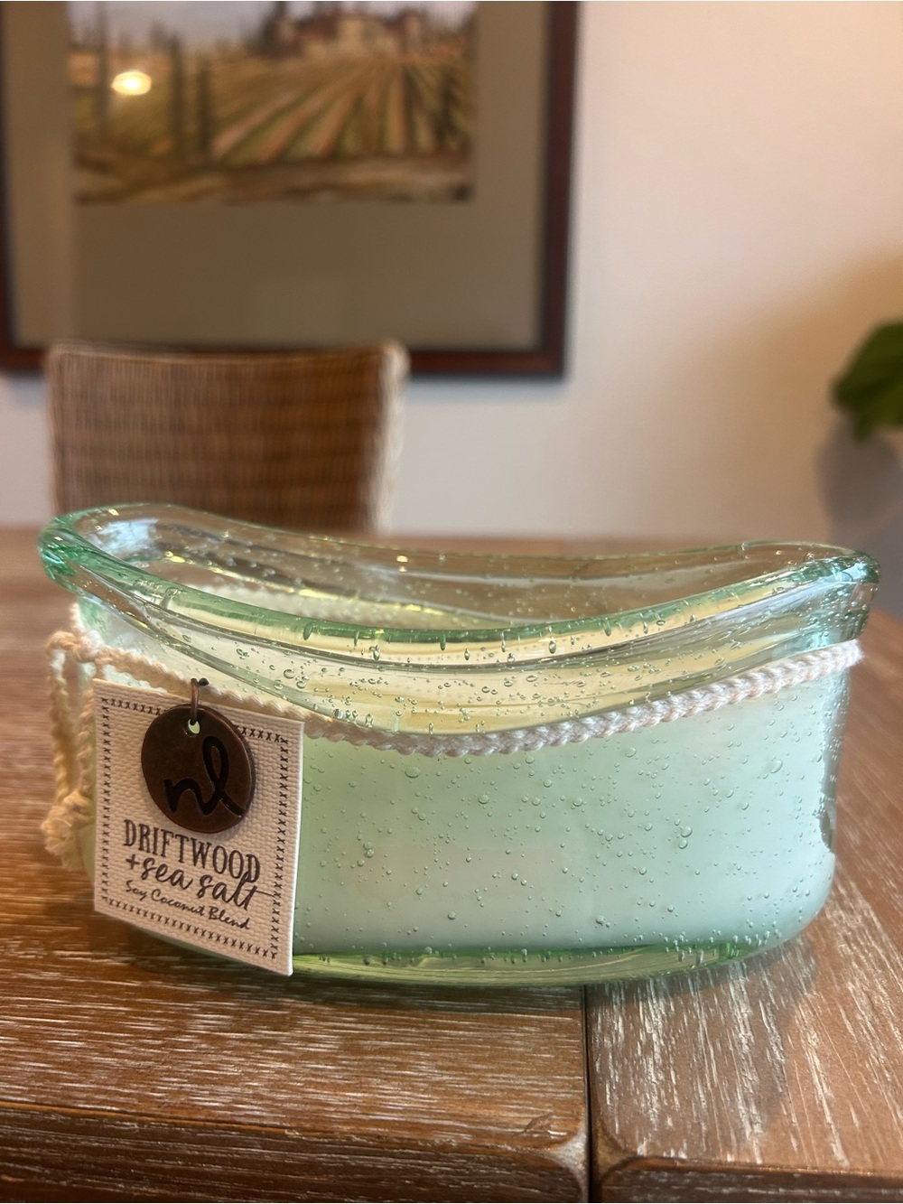 Luxe Soy Candle in Glass Vessel!